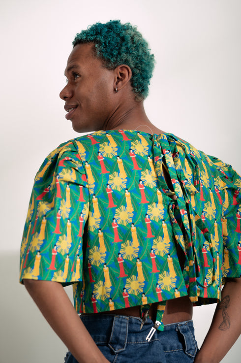 EMGEE by Get Spotted: Gabriela Top in Marilag Fabric